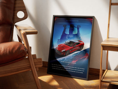 Aston Martin Vanquish 2025 Poster