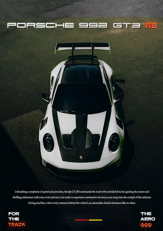 Porsche 911 GT3 RS (992) Poster
