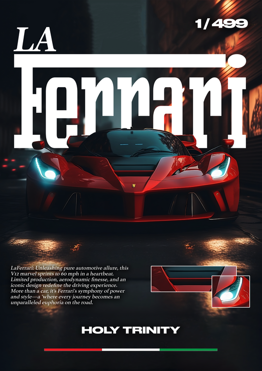 Ferrari LaFerrari Poster