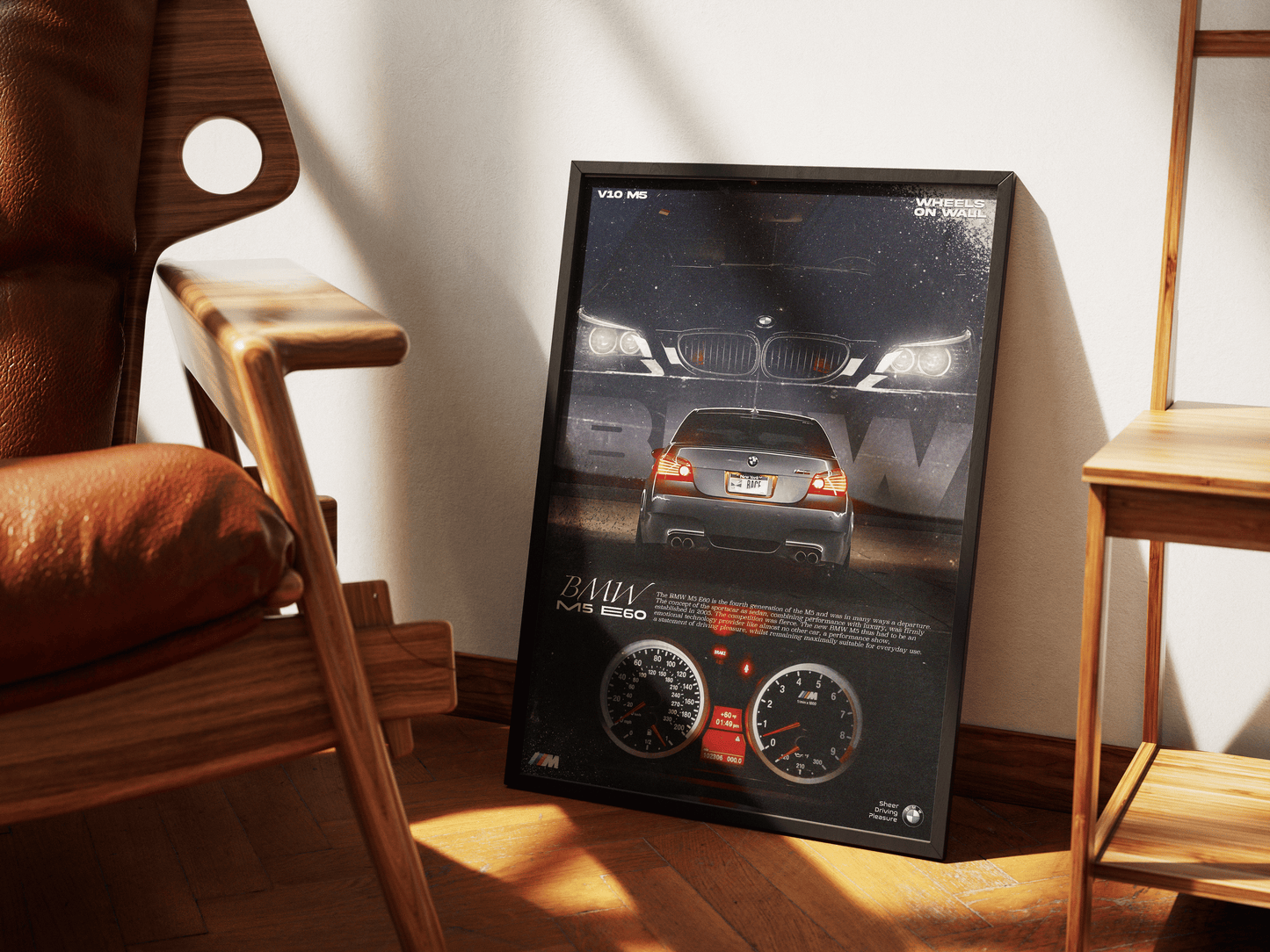 2005 BMW M5 E60 Poster